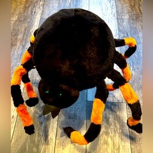 Large Black Tarantula-Vintage Gemmy 1993 Halloween Decoration
